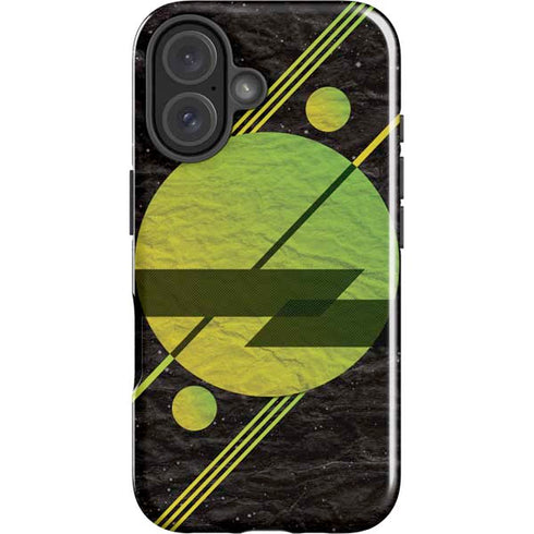 Retro Space iPhone 16 Impact Case