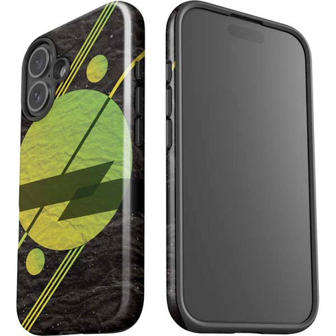 Retro Space iPhone 16 Impact Case