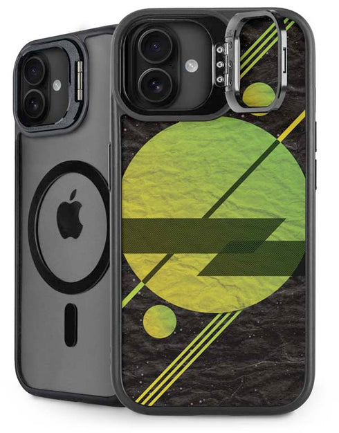 Retro Space iPhone 16 Plus Kickstand Case