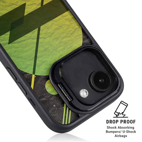 Retro Space iPhone 16e Kickstand Case