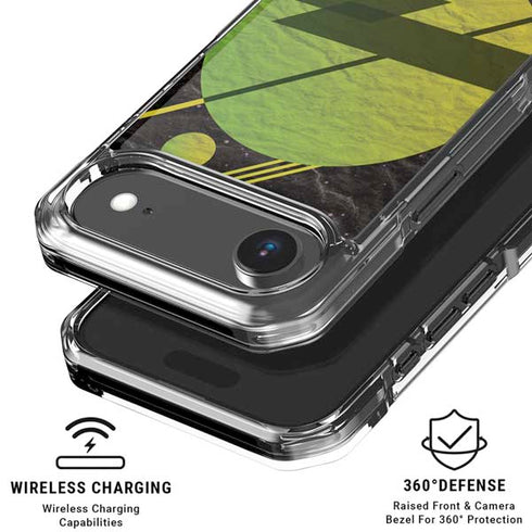 Retro Space iPhone 17 Air Clear Case