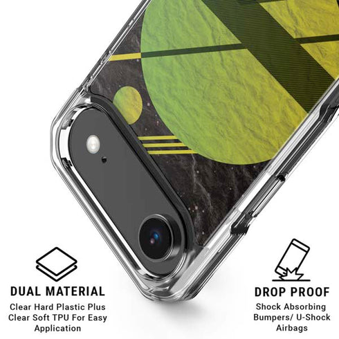 Retro Space iPhone 17 Air Clear Case