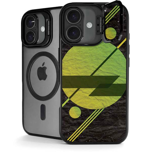 Retro Space iPhone 17 Kickstand Case
