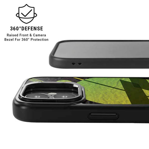 Retro Space iPhone 17 Kickstand Case