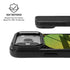 Retro Space iPhone 17 Pro Kickstand Case