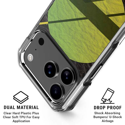 Retro Space iPhone 18 Pro Clear Case