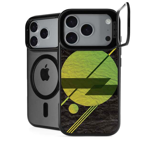 Retro Space iPhone 18 Pro Kickstand Case