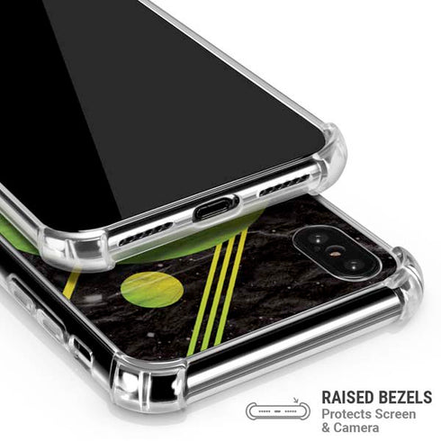 Retro Space iPhone X/XS Clear Case