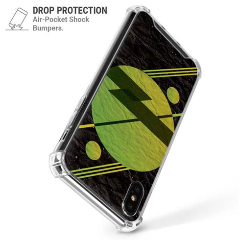 Retro Space iPhone X/XS Clear Case