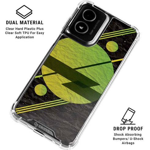 Retro Space Moto G Power 5G (2024) Clear Case