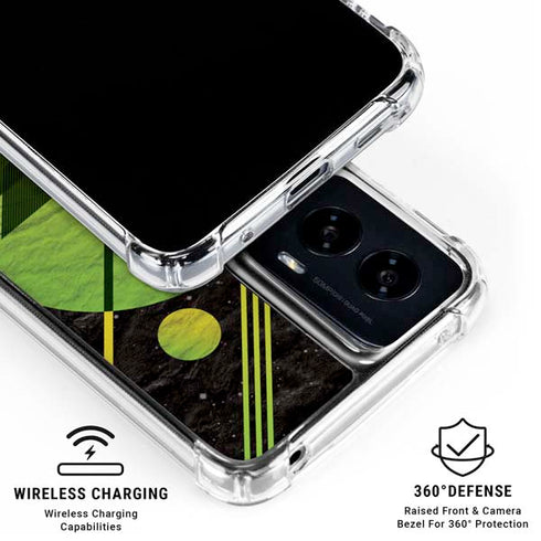 Retro Space Moto G Power 5G (2024) Clear Case