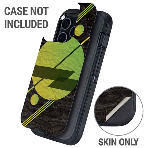 Retro Space Otterbox Defender iPhone Skin