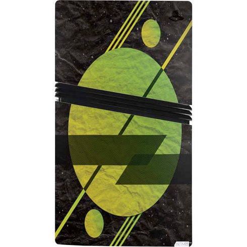 Retro Space PS5 Pro Bundle Skin