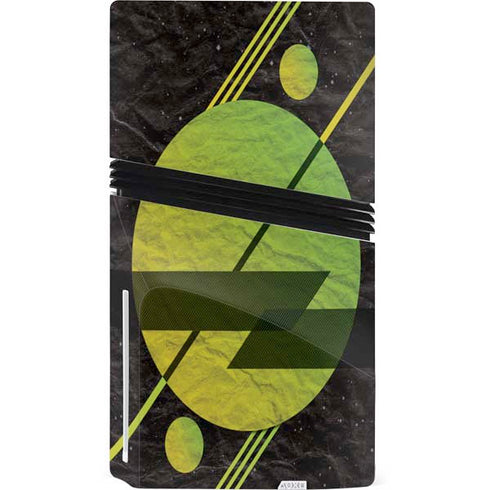 Retro Space PS5 Pro Disk Bundle Skin