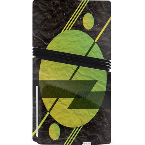 Retro Space PS5 Pro Disk Console Skin