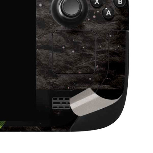 Retro Space Steam Deck Handheld Gaming Computer OLED Skin