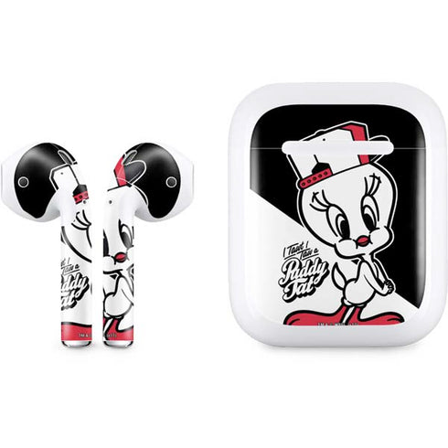Looney Tunes Retro Tweety Bird Apple AirPods Skin