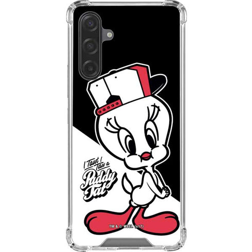 Looney Tunes Retro Tweety Bird Galaxy A17 Clear Case