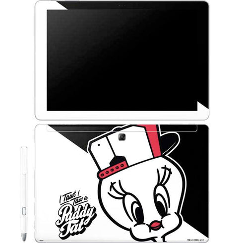 Looney Tunes Retro Tweety Bird Galaxy Book 12in Skin