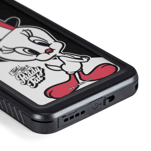 Looney Tunes Retro Tweety Bird Galaxy S24 Plus Waterproof Case