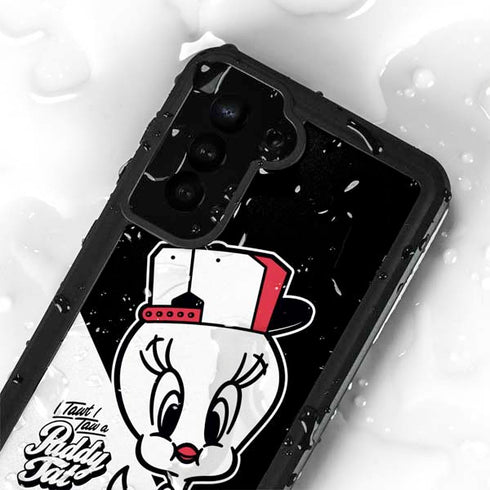 Looney Tunes Retro Tweety Bird Galaxy S24 Plus Waterproof Case