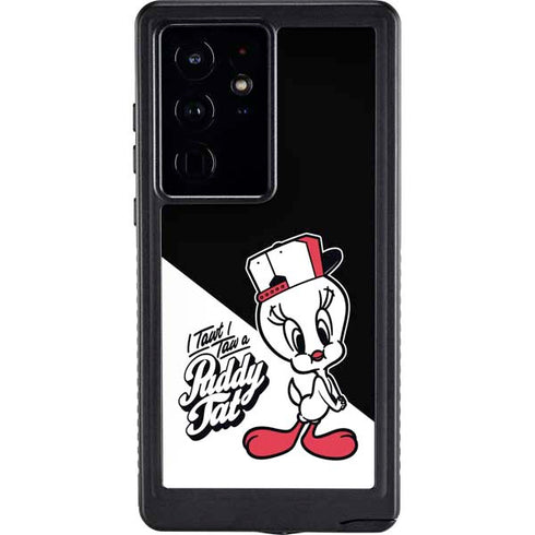 Looney Tunes Retro Tweety Bird Galaxy S24 Ultra Waterproof Case