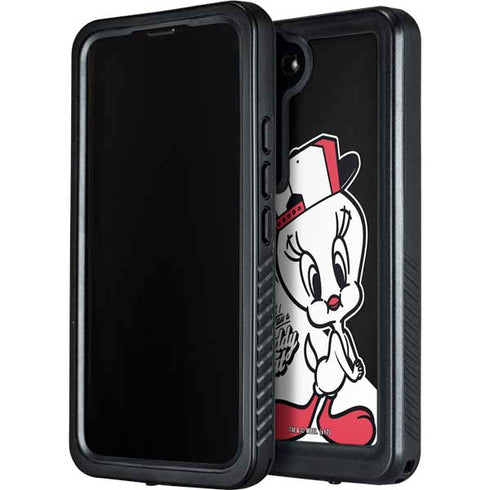 Looney Tunes Retro Tweety Bird Galaxy S24 Waterproof Case