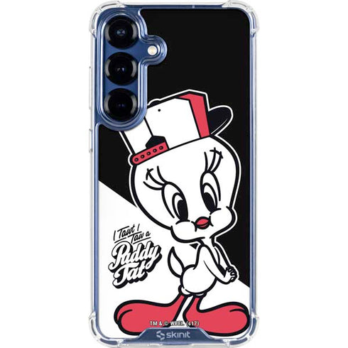 Looney Tunes Retro Tweety Bird Galaxy S25 Plus Clear Case