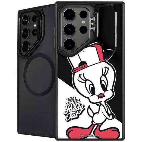 Looney Tunes Retro Tweety Bird Galaxy S26 Ultra Kickstand Case