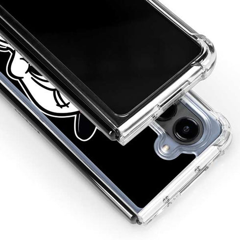 Looney Tunes Retro Tweety Bird Galaxy Z Fold5 5G Clear Case