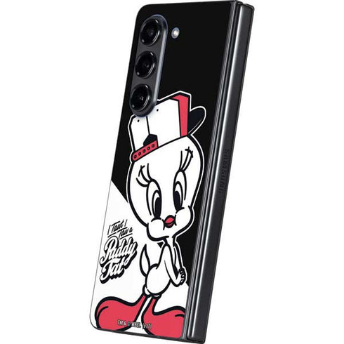 Looney Tunes Retro Tweety Bird Galaxy Z Fold5 5G Skin