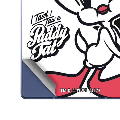 Looney Tunes Retro Tweety Bird Galaxy Z Fold6 Skin
