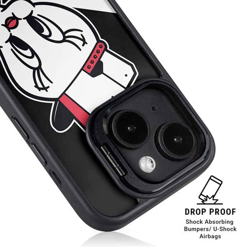 Looney Tunes Retro Tweety Bird iPhone 15 Kickstand Case