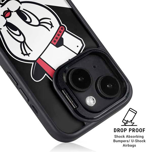 Looney Tunes Retro Tweety Bird iPhone 15 Plus Kickstand Case