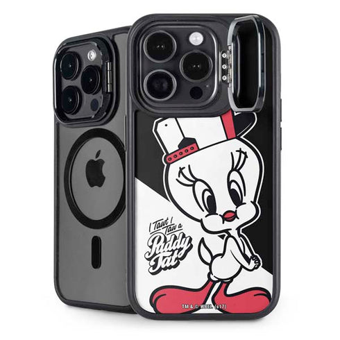 Looney Tunes Retro Tweety Bird iPhone 15 Pro Kickstand Case
