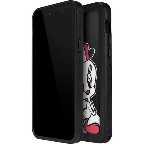 Looney Tunes Retro Tweety Bird iPhone 15 Pro Waterproof Case