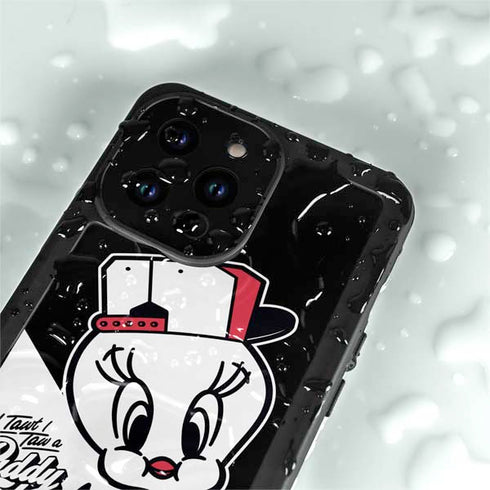 Looney Tunes Retro Tweety Bird iPhone 15 Pro Waterproof Case