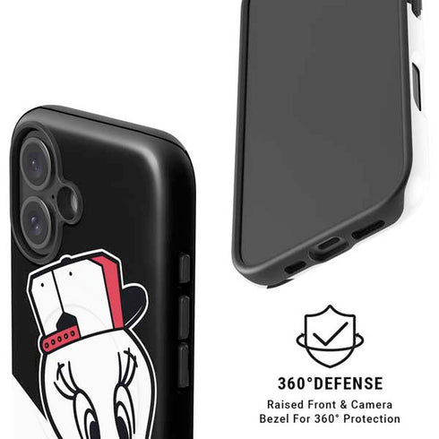 Looney Tunes Retro Tweety Bird iPhone 16 Magsafe Impact Case