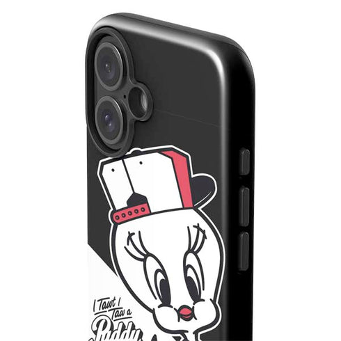 Looney Tunes Retro Tweety Bird iPhone 16 Plus Impact Case