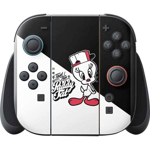 Looney Tunes Retro Tweety Bird Nintendo Switch 2 (2025) with Joy-Con Skin