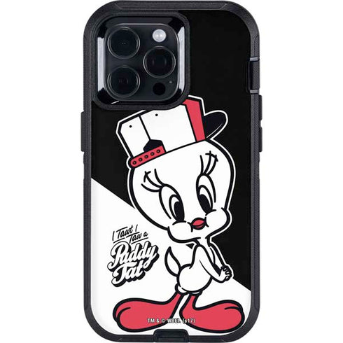 Looney Tunes Retro Tweety Bird Otterbox Defender iPhone Skin