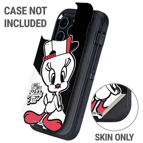 Looney Tunes Retro Tweety Bird Otterbox Defender iPhone Skin