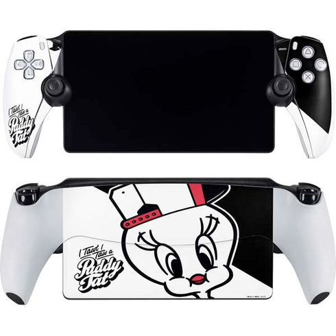 Looney Tunes Retro Tweety Bird PlayStation Portal Remote Player Skin