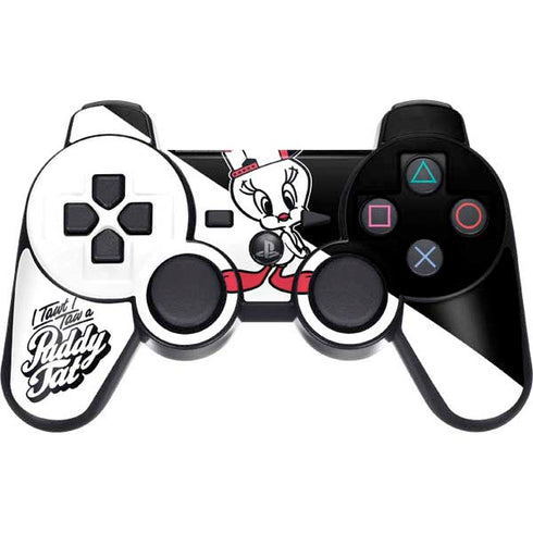 Looney Tunes Retro Tweety Bird PS3 Dual Shock wireless controller Skin