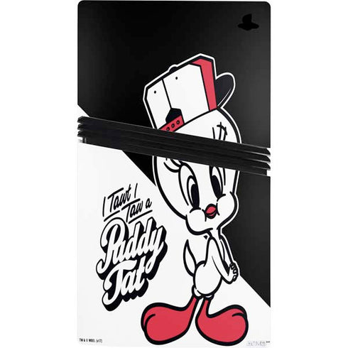 Looney Tunes Retro Tweety Bird PS5 Pro Bundle Skin