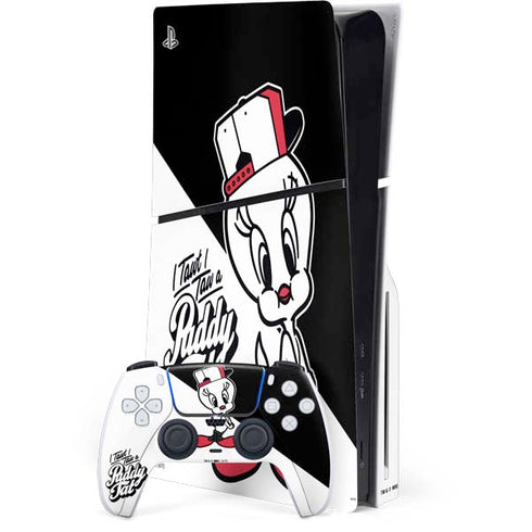 Looney Tunes Retro Tweety Bird PlayStation PS5 Skins
