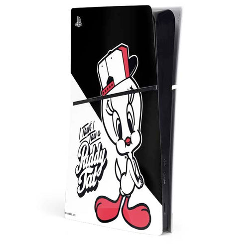 Looney Tunes Retro Tweety Bird PS5 Slim Digital Edition Console Skin
