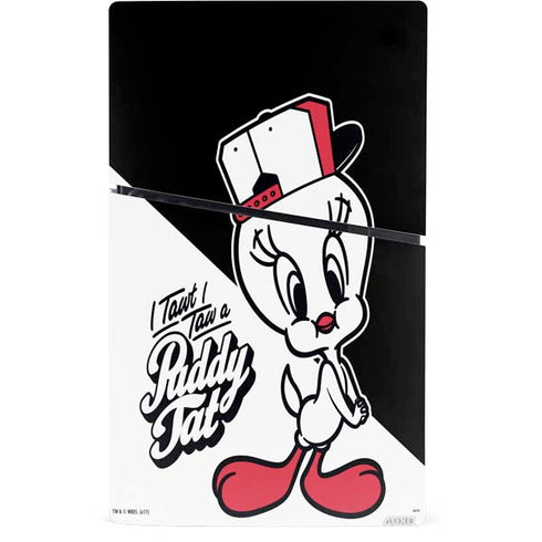 Looney Tunes Retro Tweety Bird PS5 Slim Digital Edition Console Skin