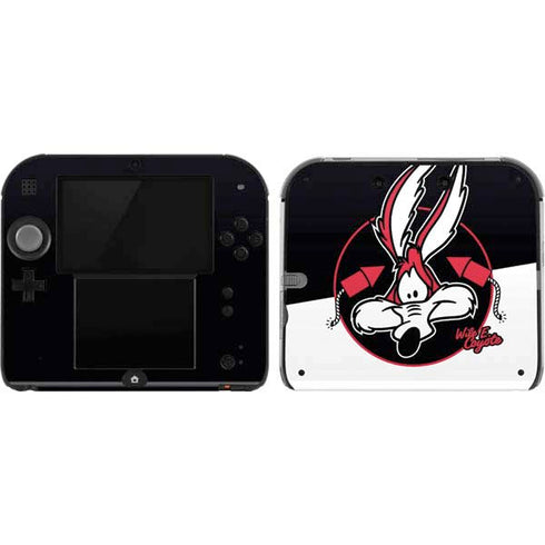 Looney Tunes Retro Wile E Coyote Nintendo 2DS Skin