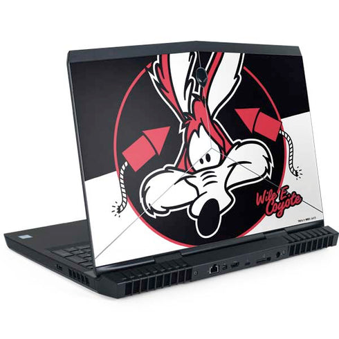 Looney Tunes Retro Wile E Coyote Dell Alienware Skin